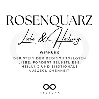 Rosenquartz Energie Armband