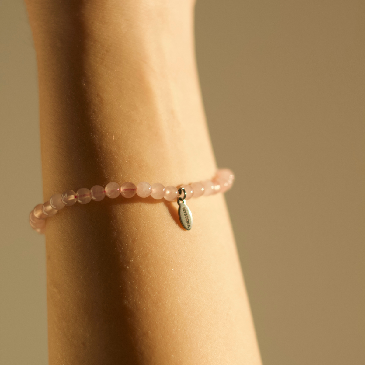 Rosenquartz Energie Armband