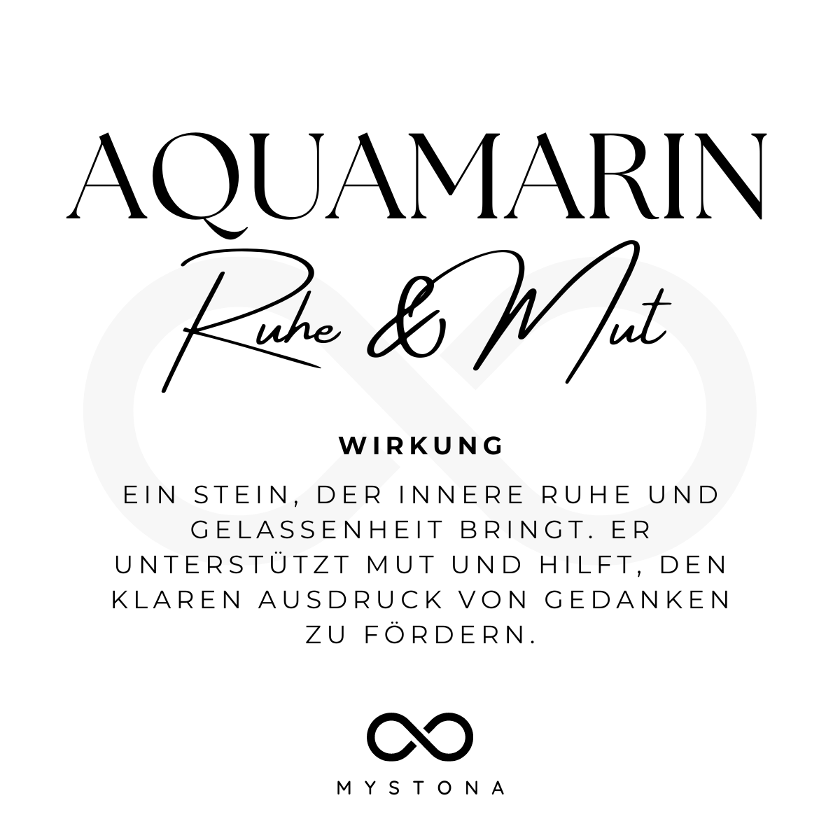 Aquamarin Energie Armband