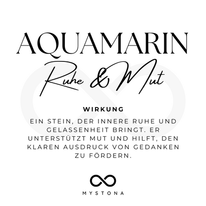 Aquamarin Energie Armband