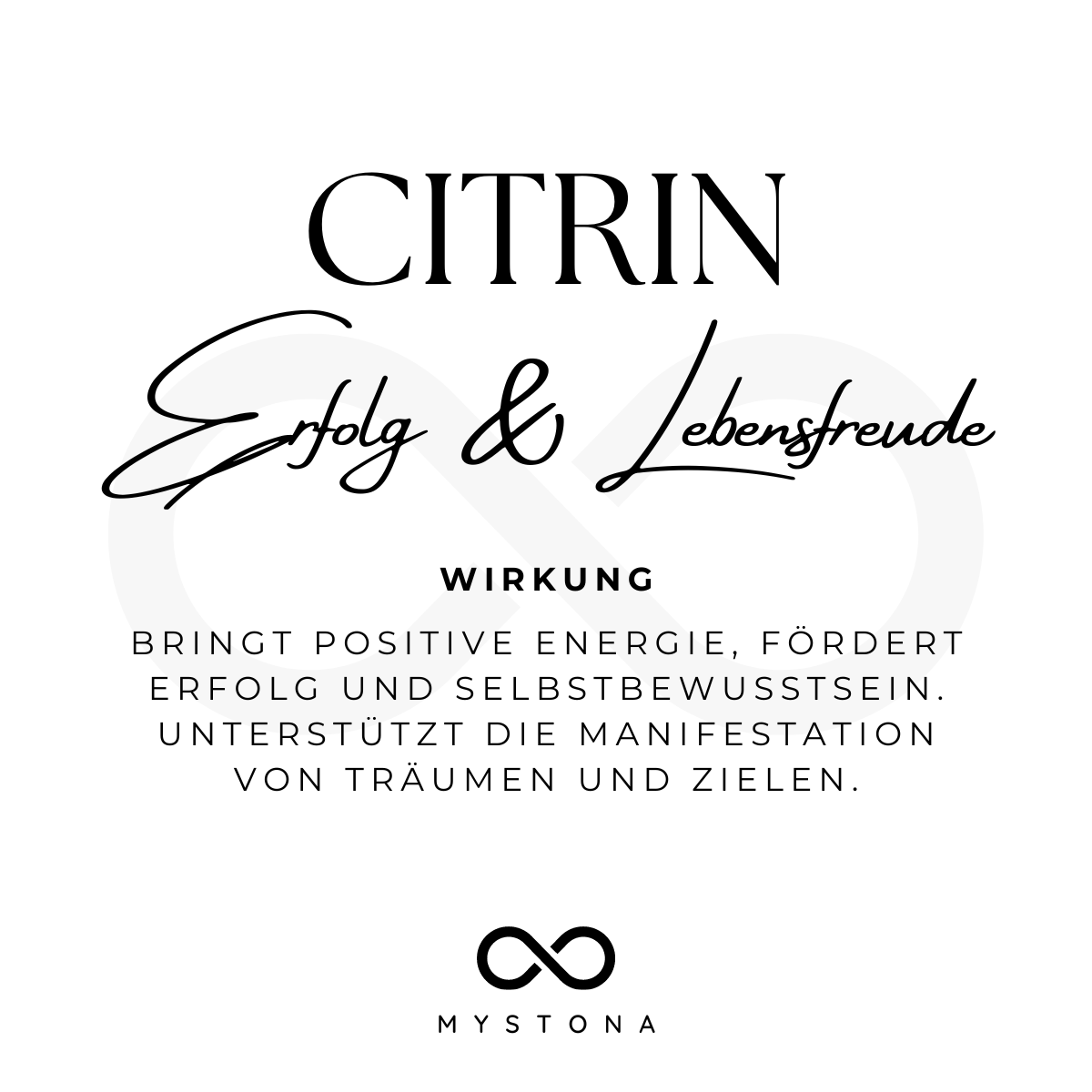 Citrin Energie Armband