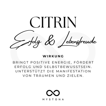 Citrin Energie Armband