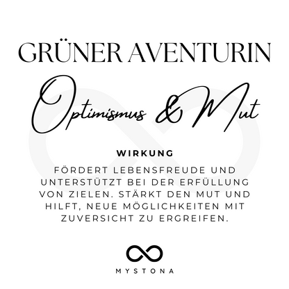 Grüner Aventurin Energie Armband